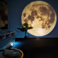 Earth Moon Projector